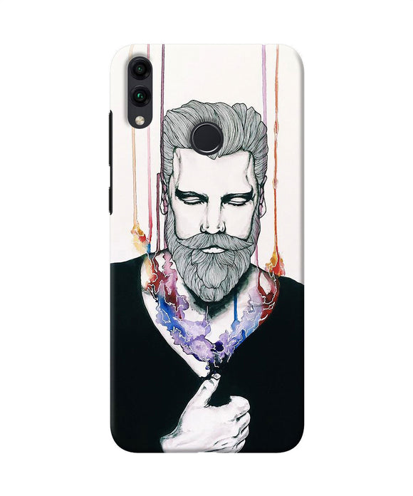 Beard Man Character Honor 8c Back Cover