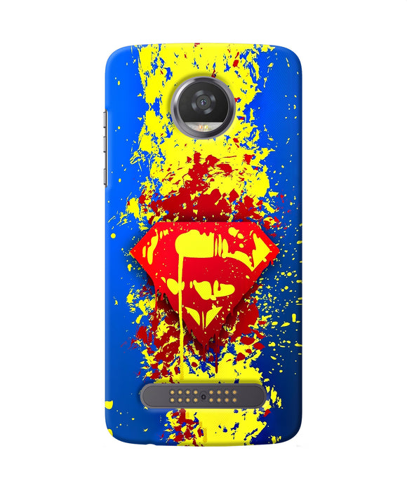 Superman Logo Moto Z2 Play Back Cover