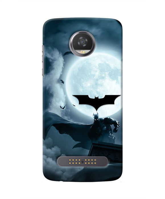 Batman Rises Moto Z2 Play Real 4D Back Cover