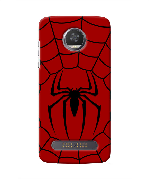 Spiderman Web Moto Z2 Play Real 4D Back Cover