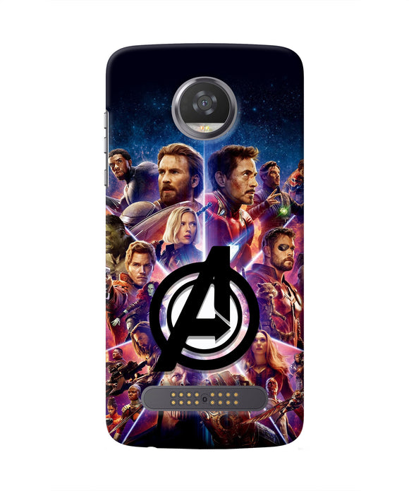 Avengers Superheroes Moto Z2 Play Real 4D Back Cover