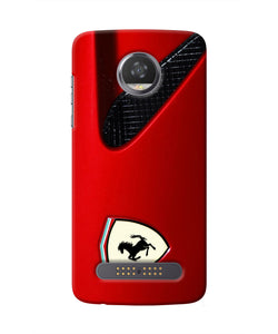 Ferrari Hood Moto Z2 Play Real 4D Back Cover