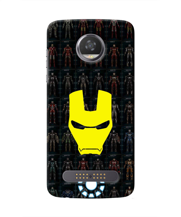 Iron Man Suit Moto Z2 Play Real 4D Back Cover
