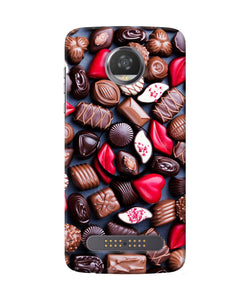 Chocolates Moto Z2 Play Pop Case