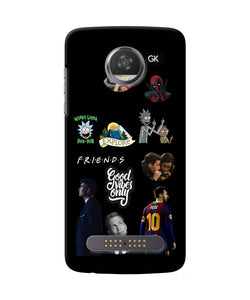 Positive Characters Moto Z2 Play Back Cover