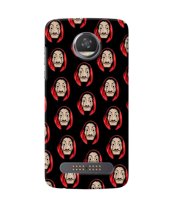 Money Heist Mask Moto Z2 Play Back Cover