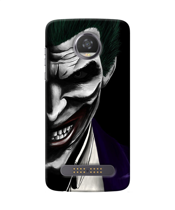 The Joker Black Moto Z2 Play Back Cover