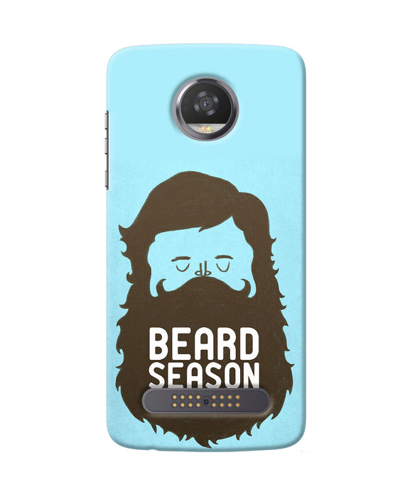 Beard Season Moto Z2 Play Back Cover