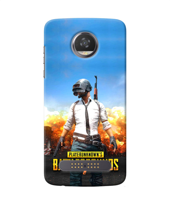 Pubg Poster Moto Z2 Play Back Cover