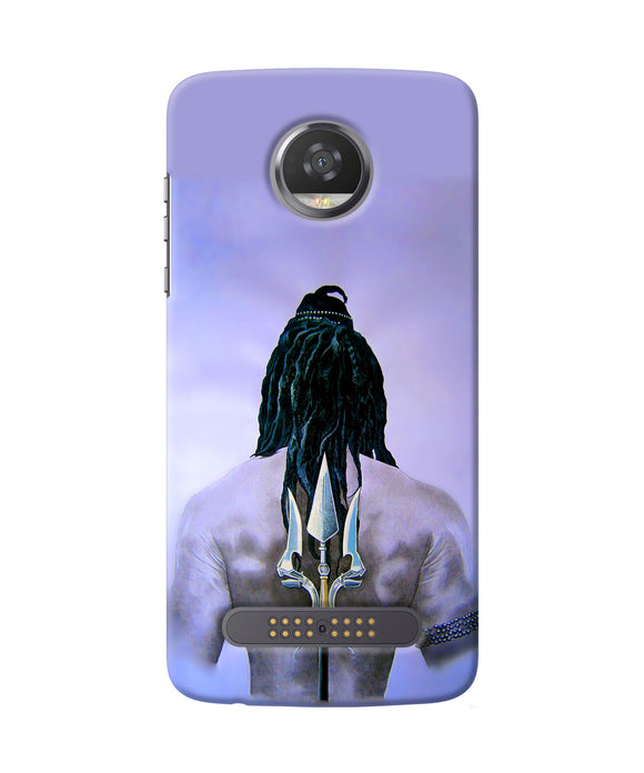 Lord Shiva Back Moto Z2 Play Back Cover