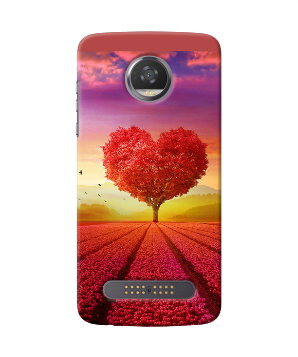 Natural Heart Tree Moto Z2 Play Back Cover