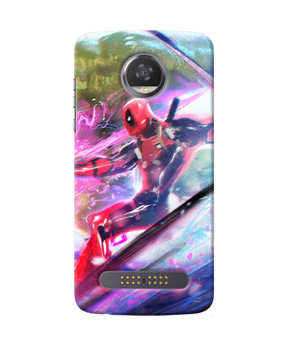 Deadpool Super Hero Moto Z2 Play Back Cover