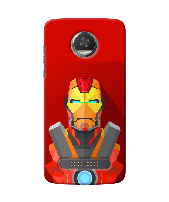 Ironman Print Moto Z2 Play Back Cover