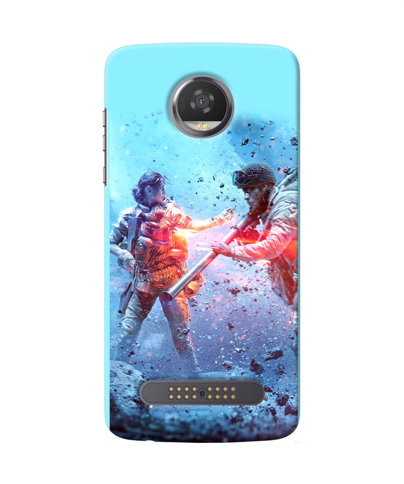 Pubg Water Fight Moto Z2 Play Back Cover