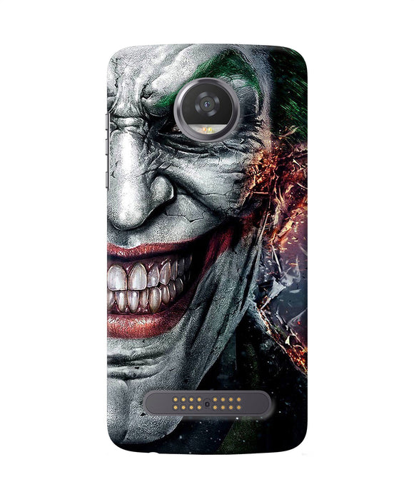 Joker Half Face Moto Z2 Play Back Cover