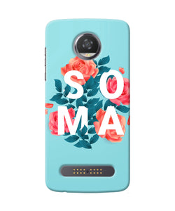 Soul Mate One Moto Z2 Play Back Cover