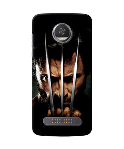 Wolverine Poster Moto Z2 Play Back Cover