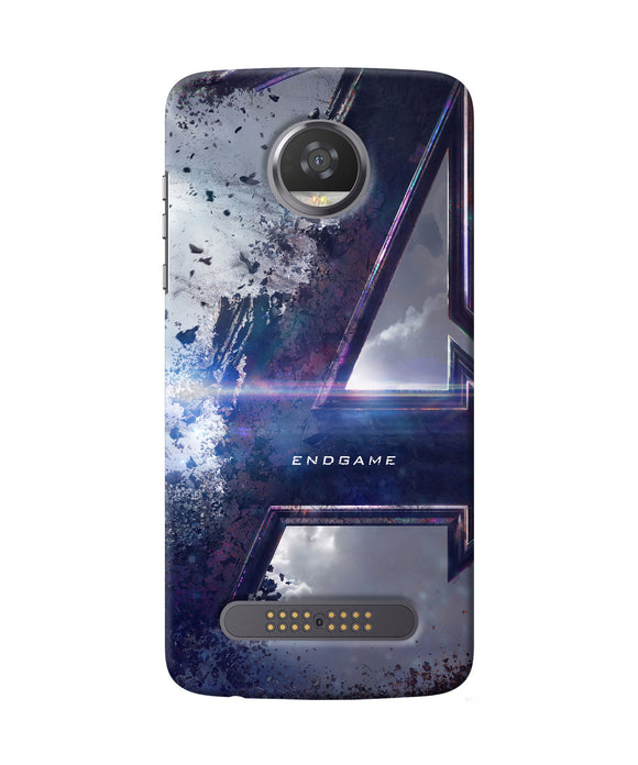 Avengers End Game Poster Moto Z2 Play Back Cover