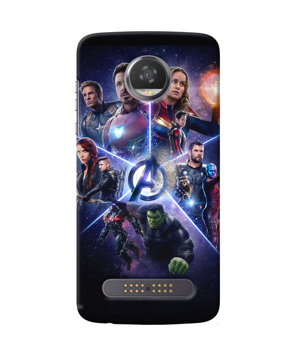 Avengers Super Hero Poster Moto Z2 Play Back Cover