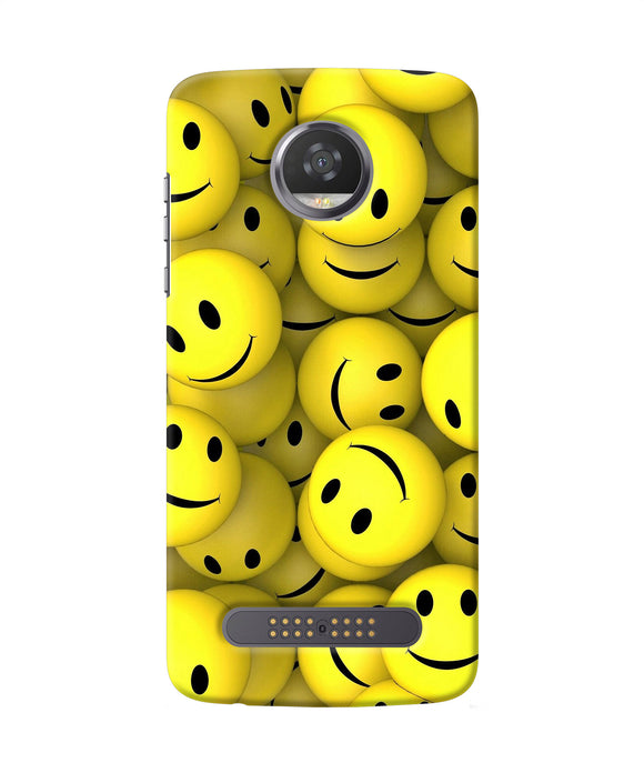 Smiley Balls Moto Z2 Play Back Cover