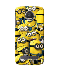 Minions Crowd Moto Z2 Play Back Cover