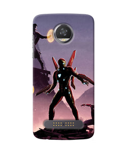 Ironman On Planet Moto Z2 Play Back Cover