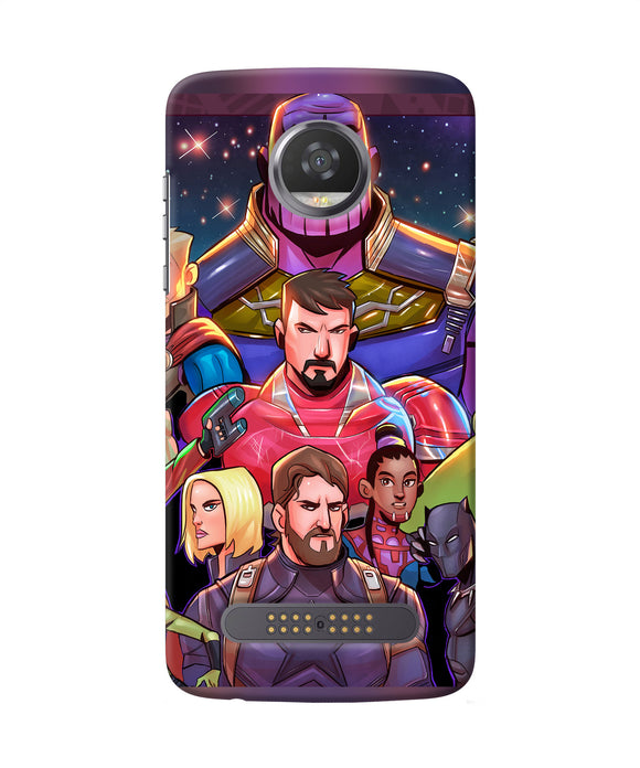 Avengers Animate Moto Z2 Play Back Cover