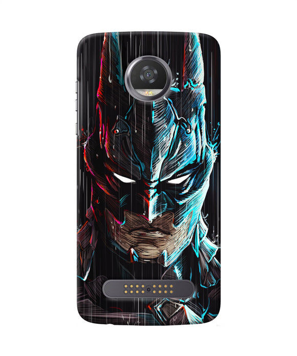 Batman Face Moto Z2 Play Back Cover