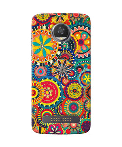 Colorful Circle Pattern Moto Z2 Play Back Cover