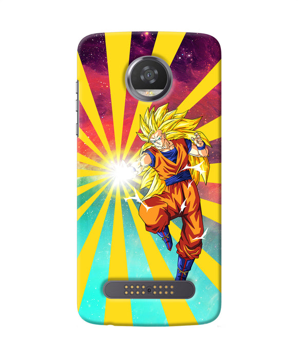 Goku Super Saiyan Moto Z2 Play Back Cover