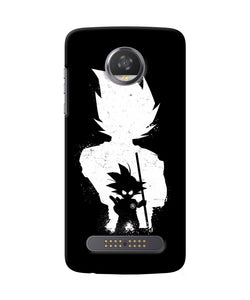 Goku Night Little Character Moto Z2 Play Back Cover