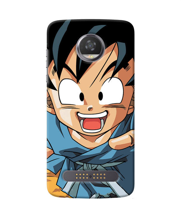 Goku Z Character Moto Z2 Play Back Cover