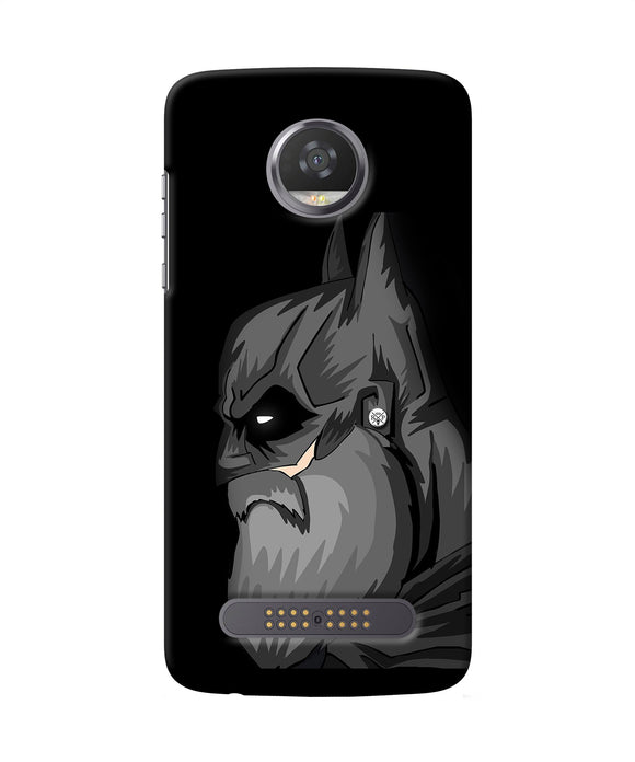 Batman With Beard Moto Z2 Play Back Cover