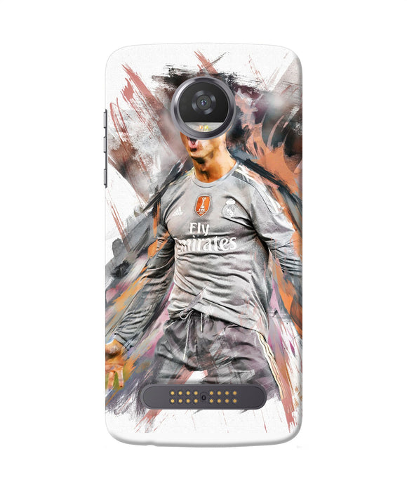 Ronaldo Poster Moto Z2 Play Back Cover