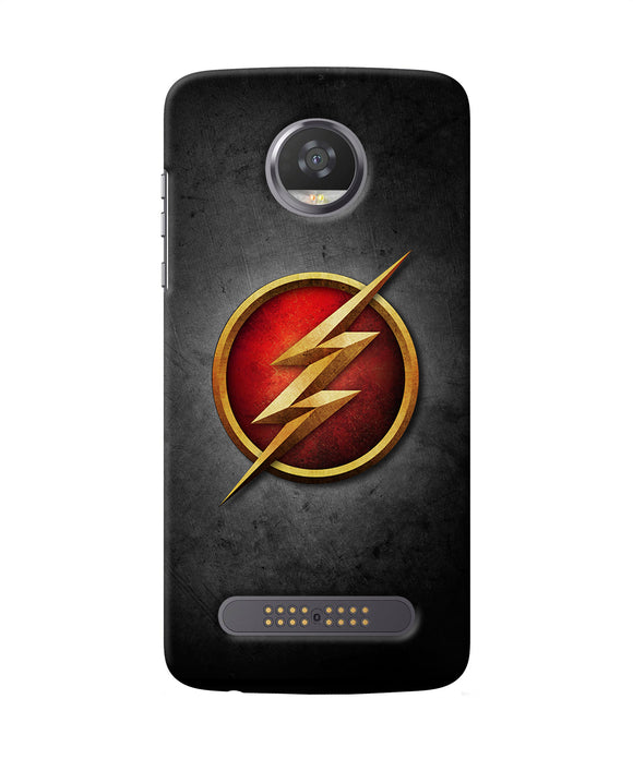 Flash Logo Moto Z2 Play Back Cover