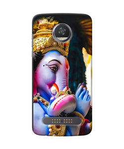 Lord Ganesh Statue Moto Z2 Play Back Cover