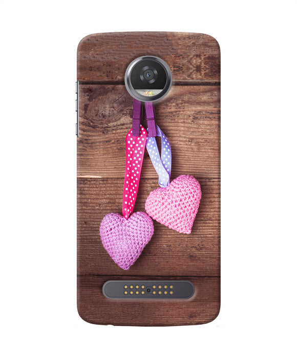 Two Gift Hearts Moto Z2 Play Back Cover