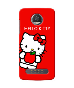 Hello Kitty Red Moto Z2 Play Back Cover