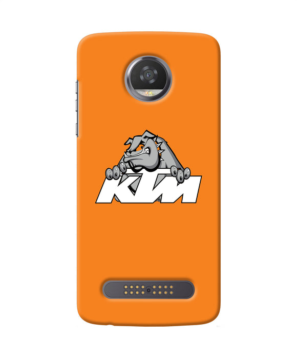 Ktm Dog Logo Moto Z2 Play Back Cover