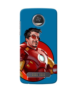 Ironman Animate Moto Z2 Play Back Cover