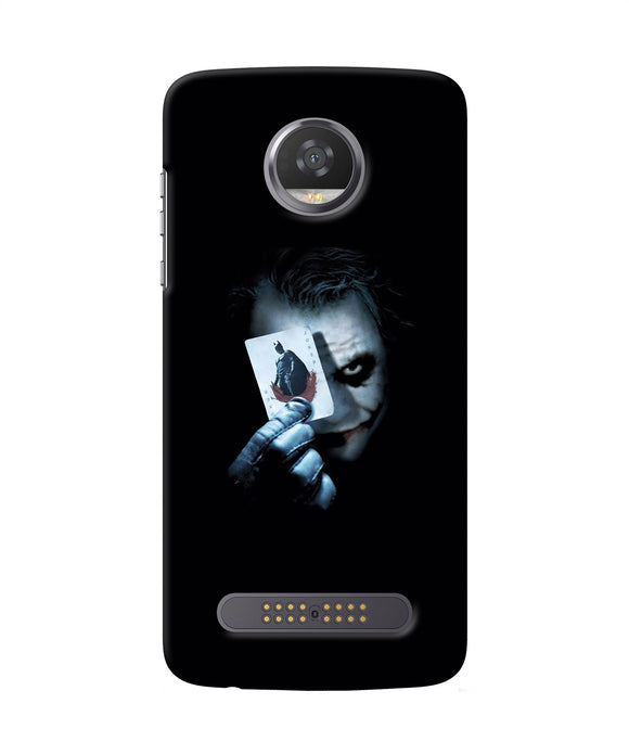 Joker Dark Knight Card Moto Z2 Play Back Cover