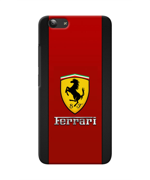Ferrari Abstract Maroon Vivo Y53 Real 4D Back Cover