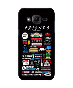 Friends Samsung J2 2017 Back Cover