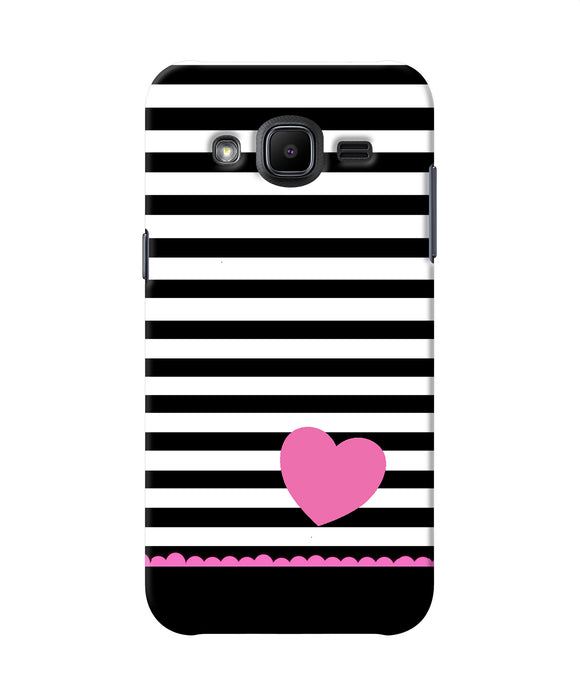 Abstract Heart Samsung J2 2017 Back Cover