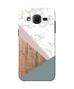 Marble Wood Abstract Samsung J2 2017 Back Cover