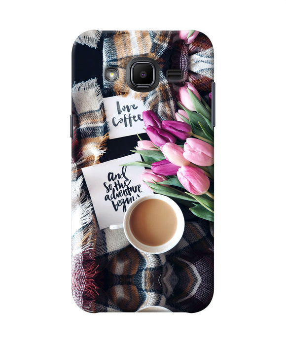 Love Coffee Quotes Samsung J2 2017 Back Cover