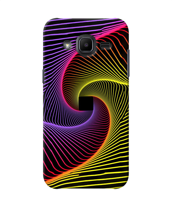Colorful Strings Samsung J2 2017 Back Cover
