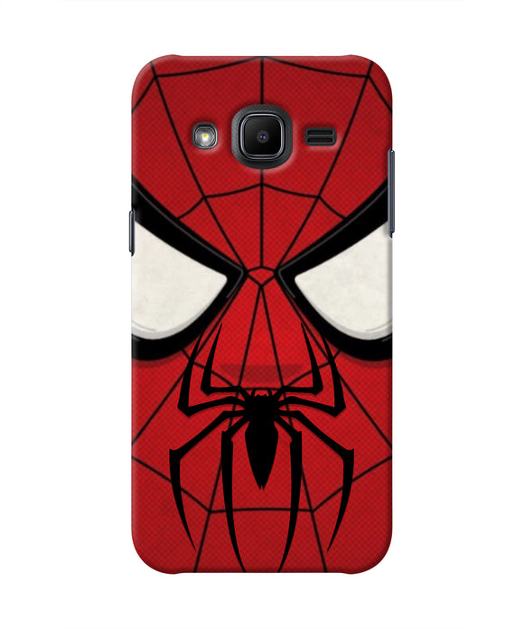 Spiderman Face Samsung J2 2017 Real 4D Back Cover