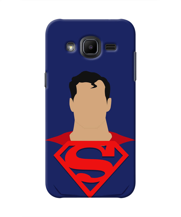 Superman Cape Samsung J2 2017 Real 4D Back Cover