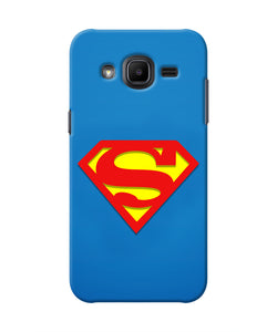 Superman Blue Samsung J2 2017 Real 4D Back Cover